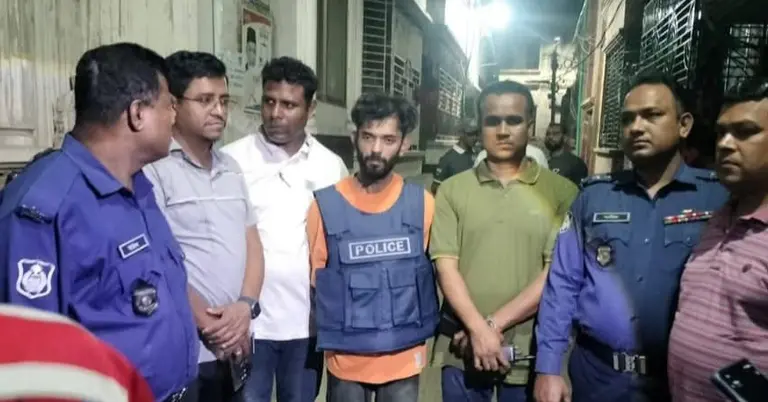 আটক হওয়া ব্যক্তি